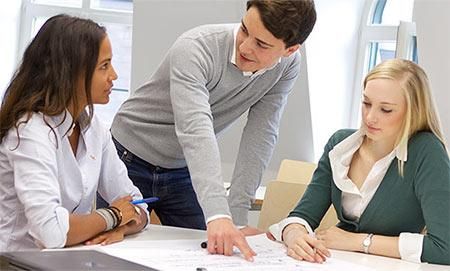 Logistics graduate students at ISM