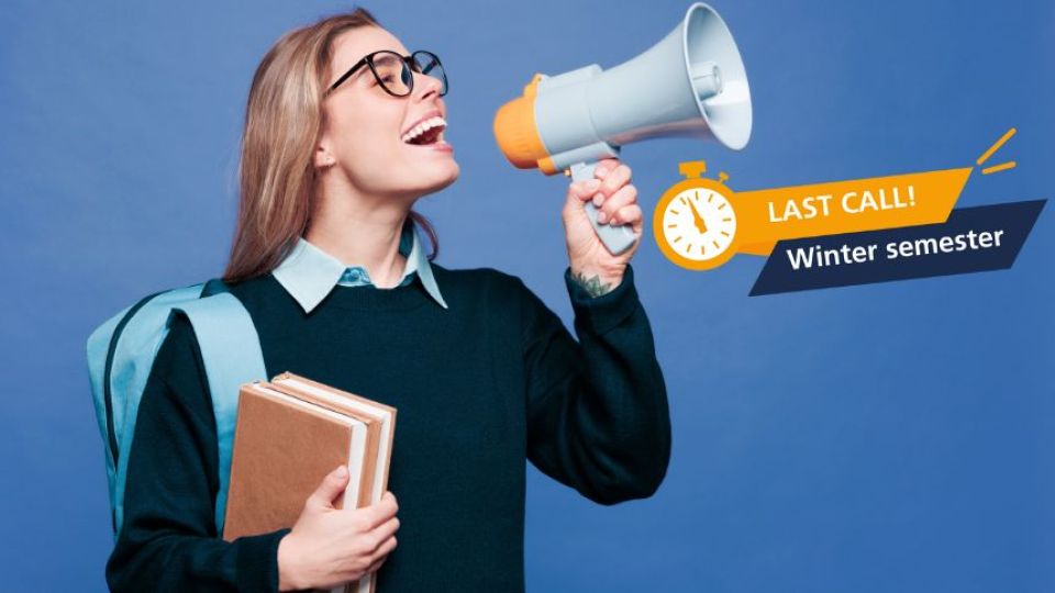 Last call for winter semester 2025 at ISM